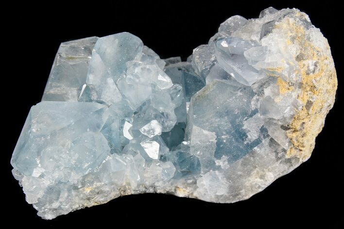 Sky Blue Celestine (Celestite) Crystal Cluster - Madagascar #74717